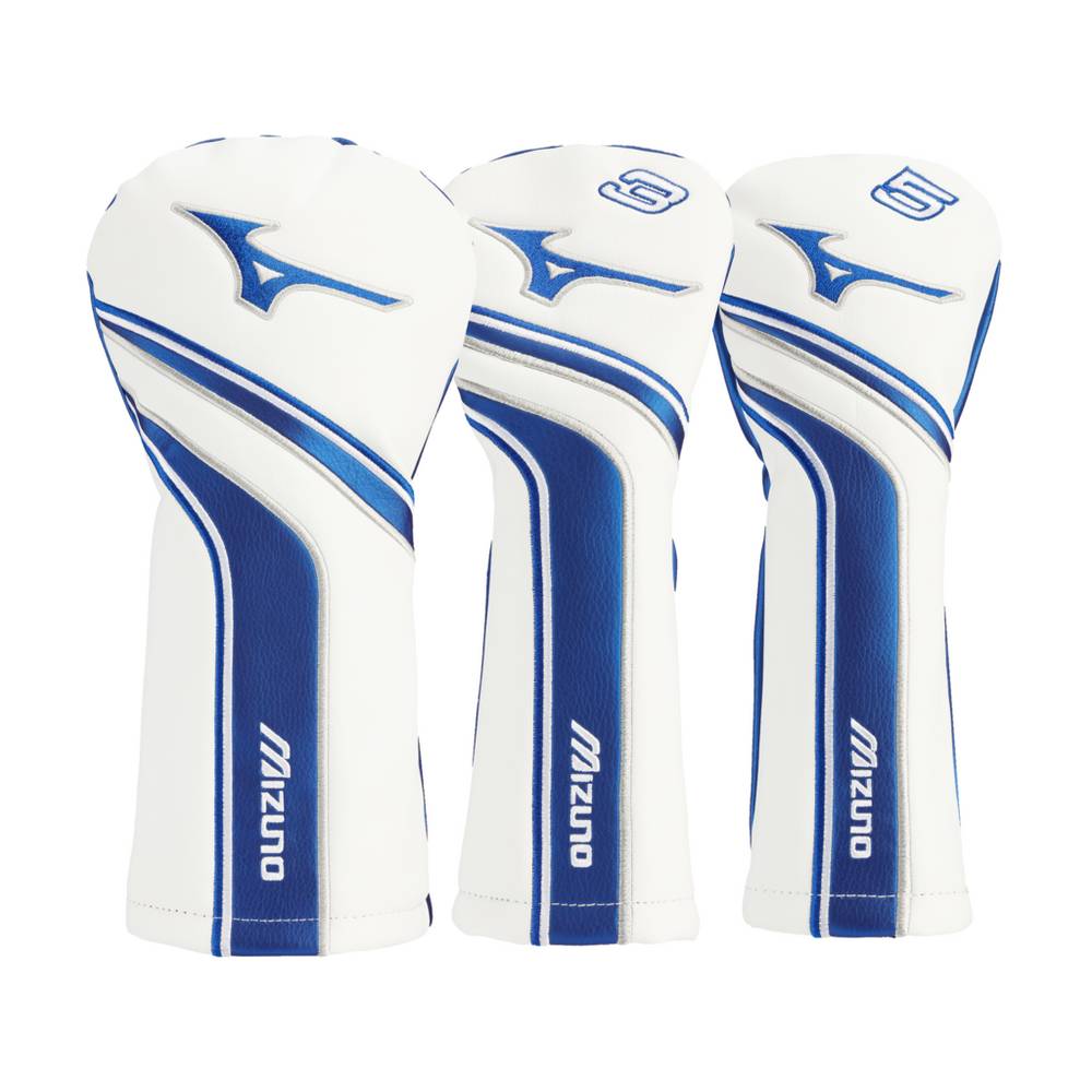 Womens Mizuno Ribbon 3 Pack Headcover Blue/White Philippines (TISOAR402)